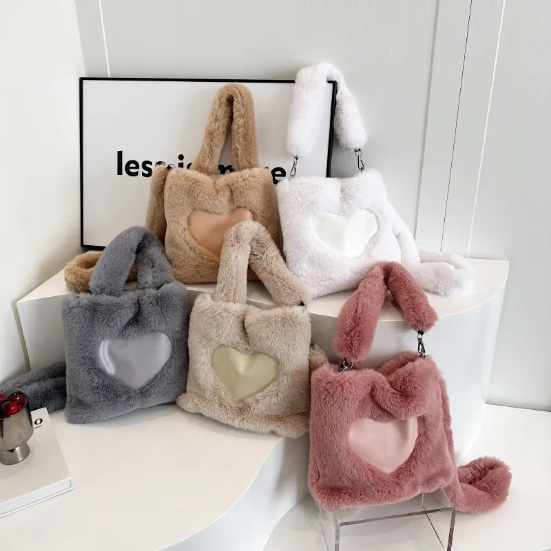 Plushy tote bag