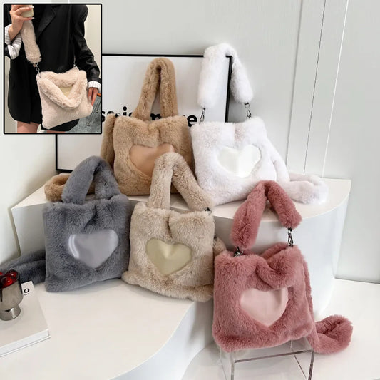 Plushy tote bag